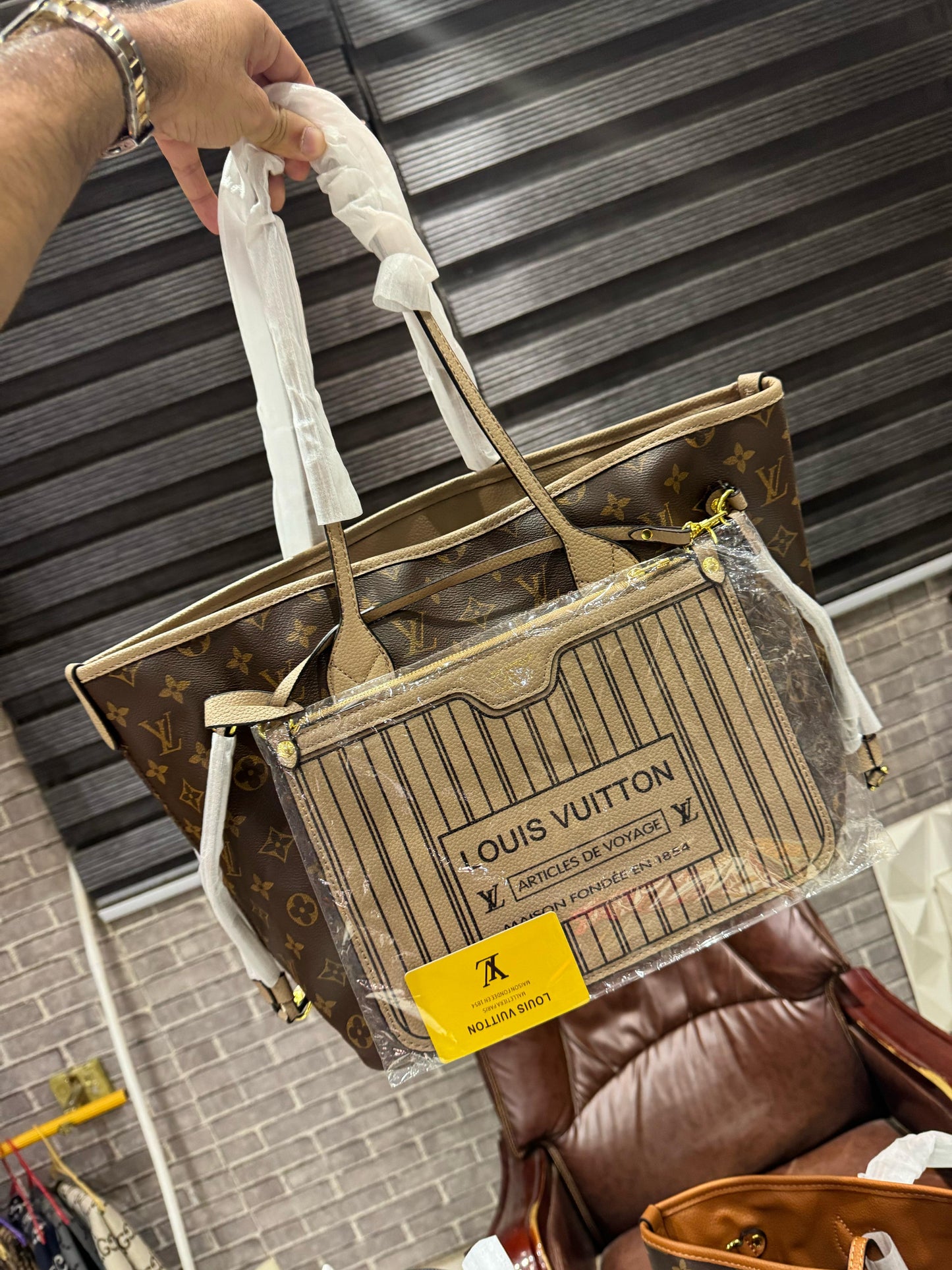 Louis Vuitton Neverfull Inside out MM New Reversiable Neverfull
