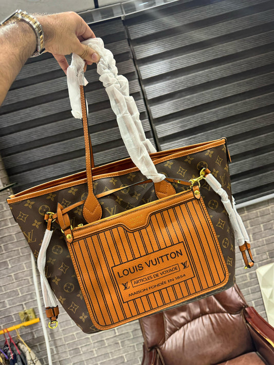 Louis Vuitton  Neverfull Inside out MM  New Reversiable Neverfull
