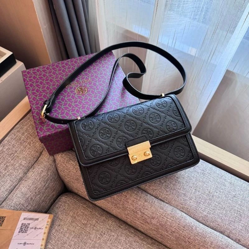 Luxurious Quilted Top-TORY BURCH Handle Bag