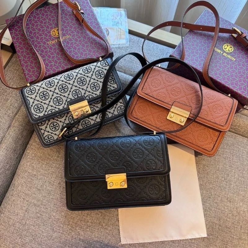 Luxurious Quilted Top-TORY BURCH Handle Bag
